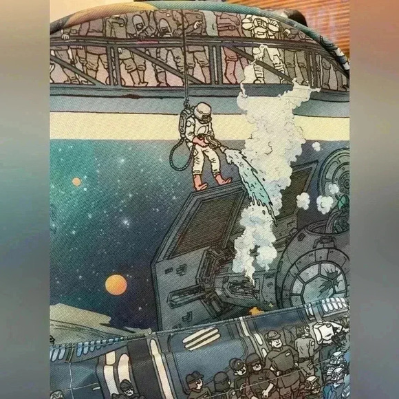 Loungefly Funko 2018 ECCC Exclusive Comic Con Star Wars new with tags nice gift - Picture 5 of 6